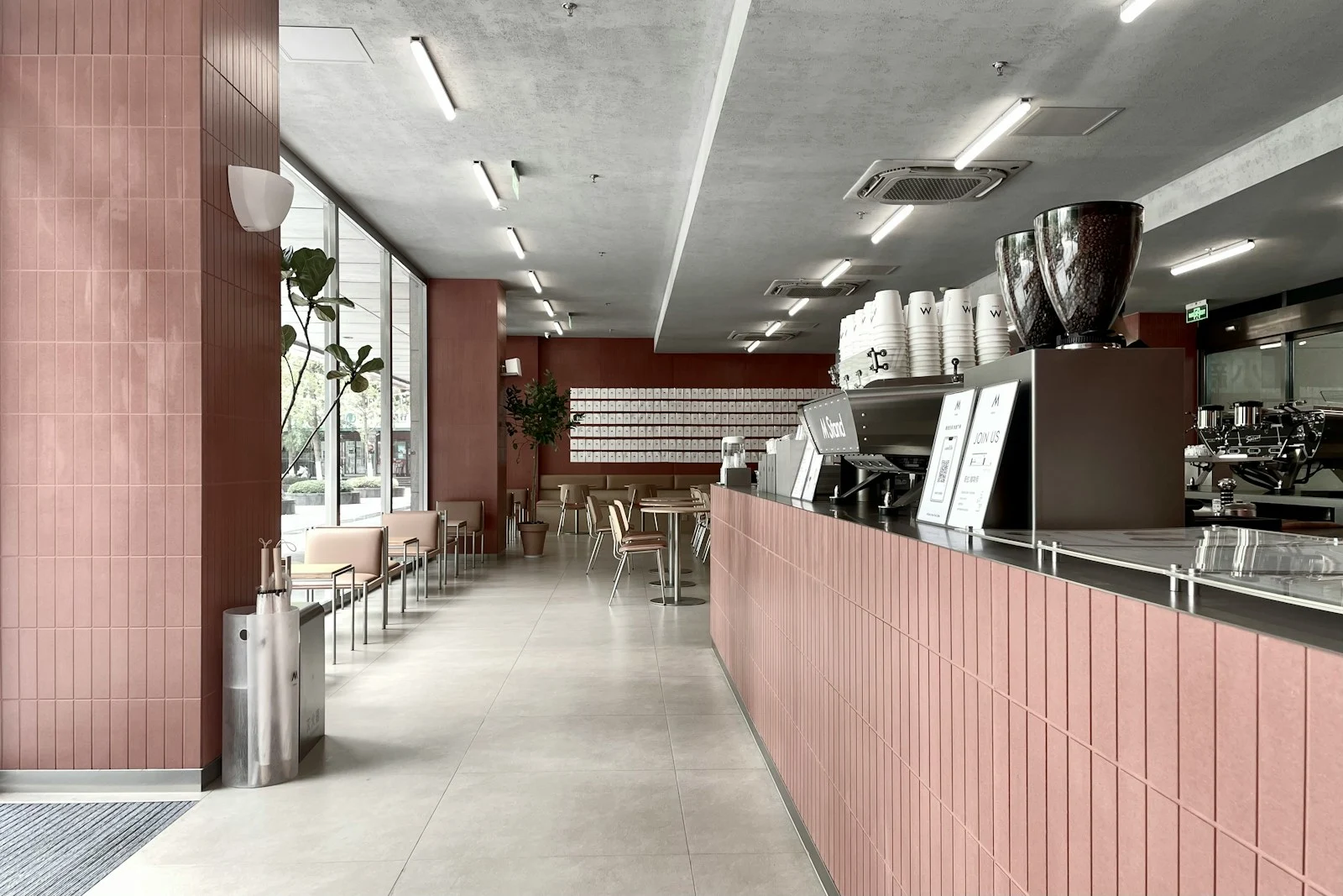 Caféinteriör